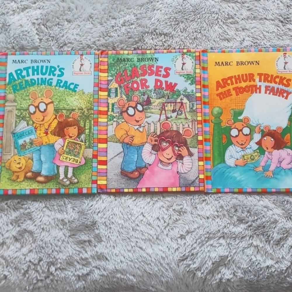 Marc Brown Arthur books - set of 3